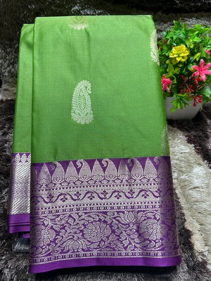Kanchi Mix Silk Saree