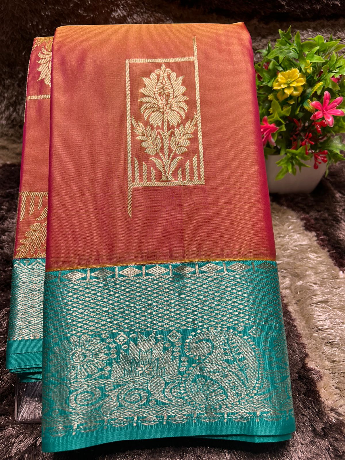 Kanchi Mix Silk Saree