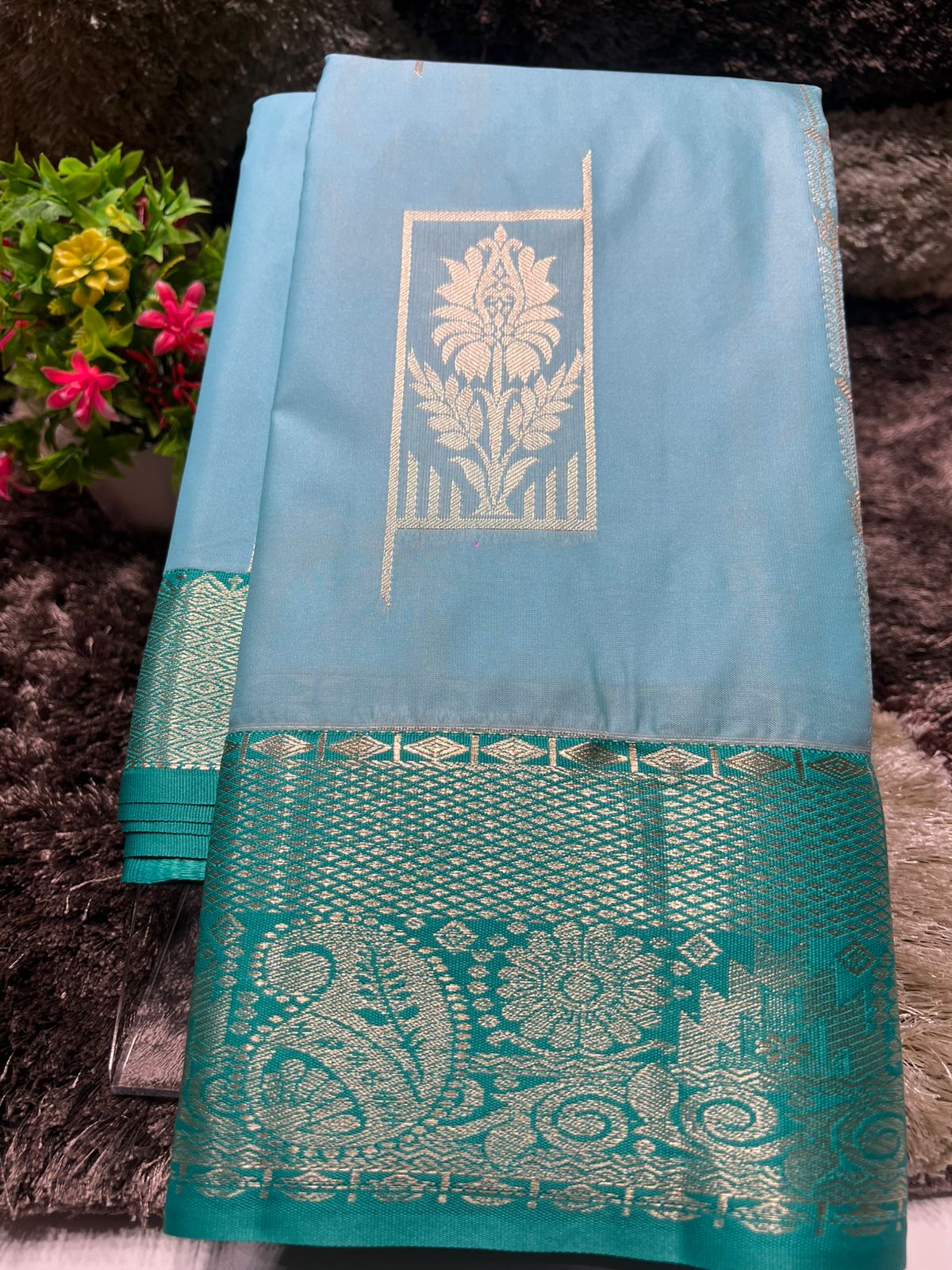 Kanchi Mix Silk Saree