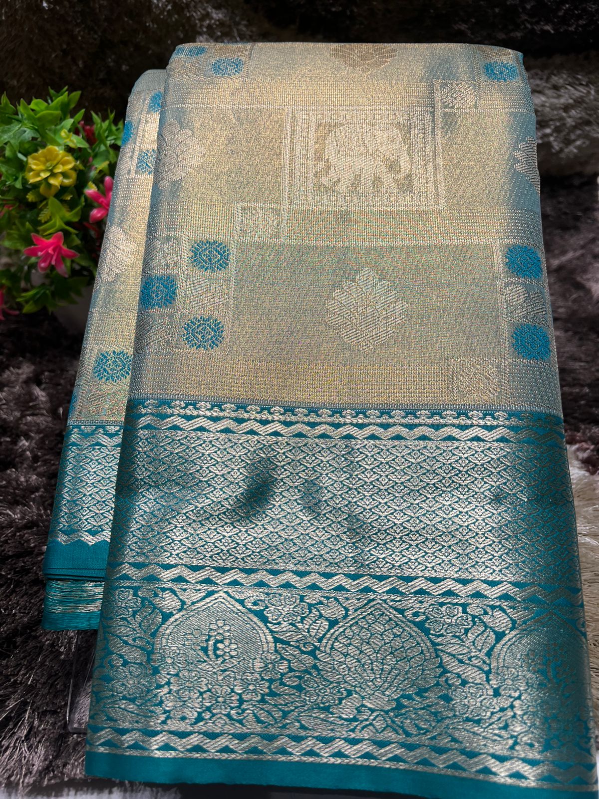 Kanchi Mix Silk Saree