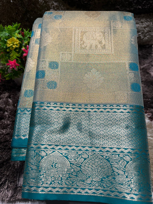 Kanchi Mix Silk Saree