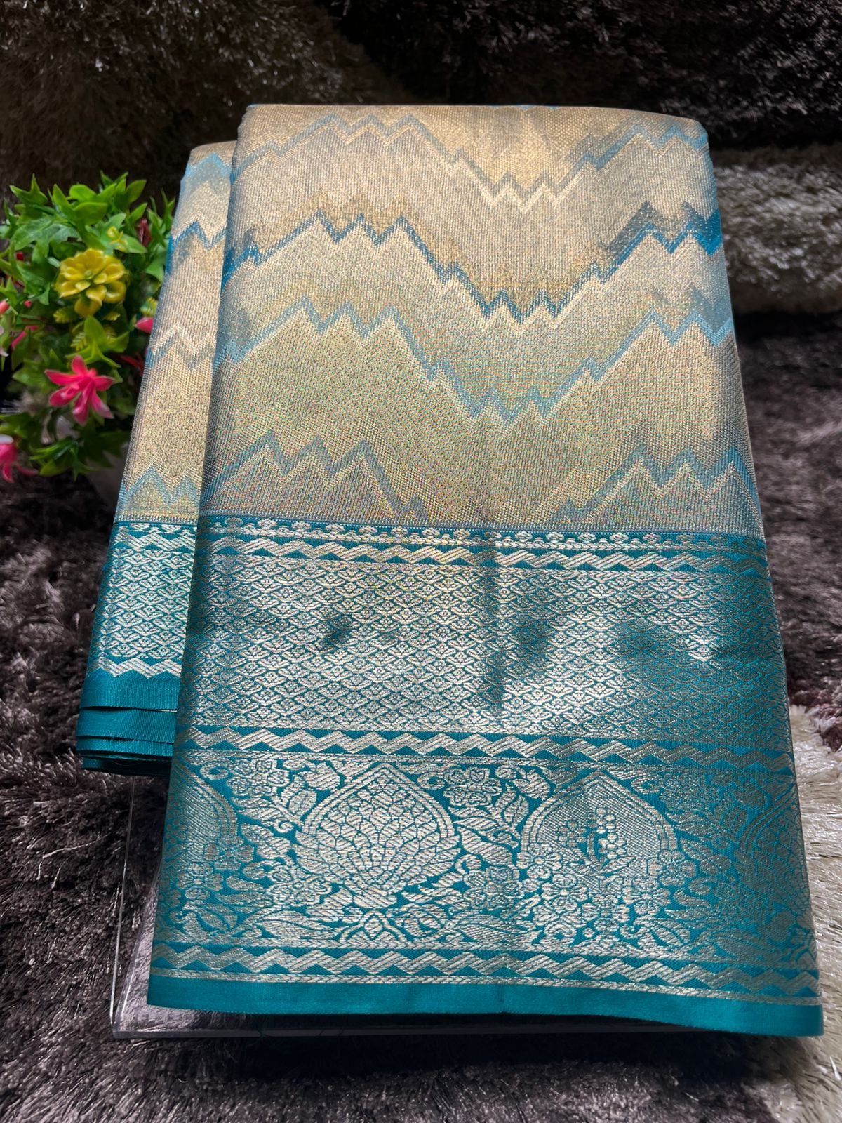 Kanchi Mix Silk Saree