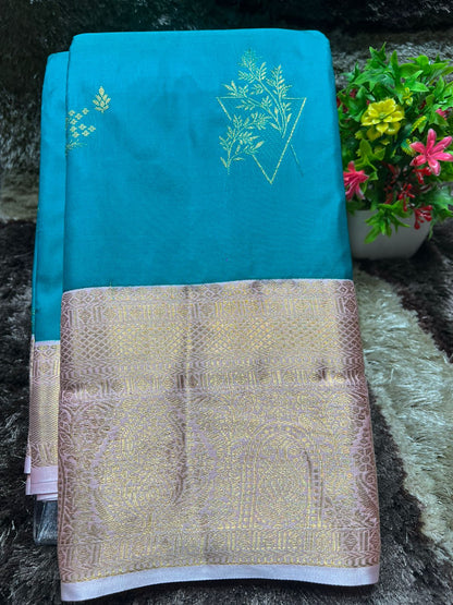 Kanchi Mix Silk Saree