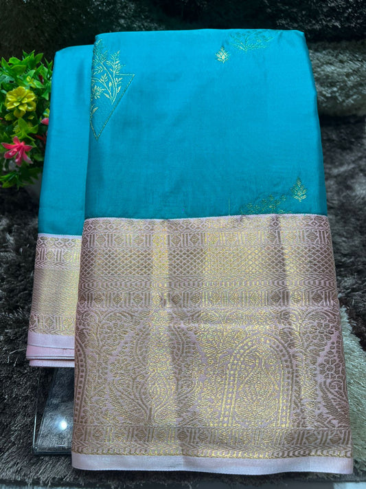 Kanchi Mix Silk Saree