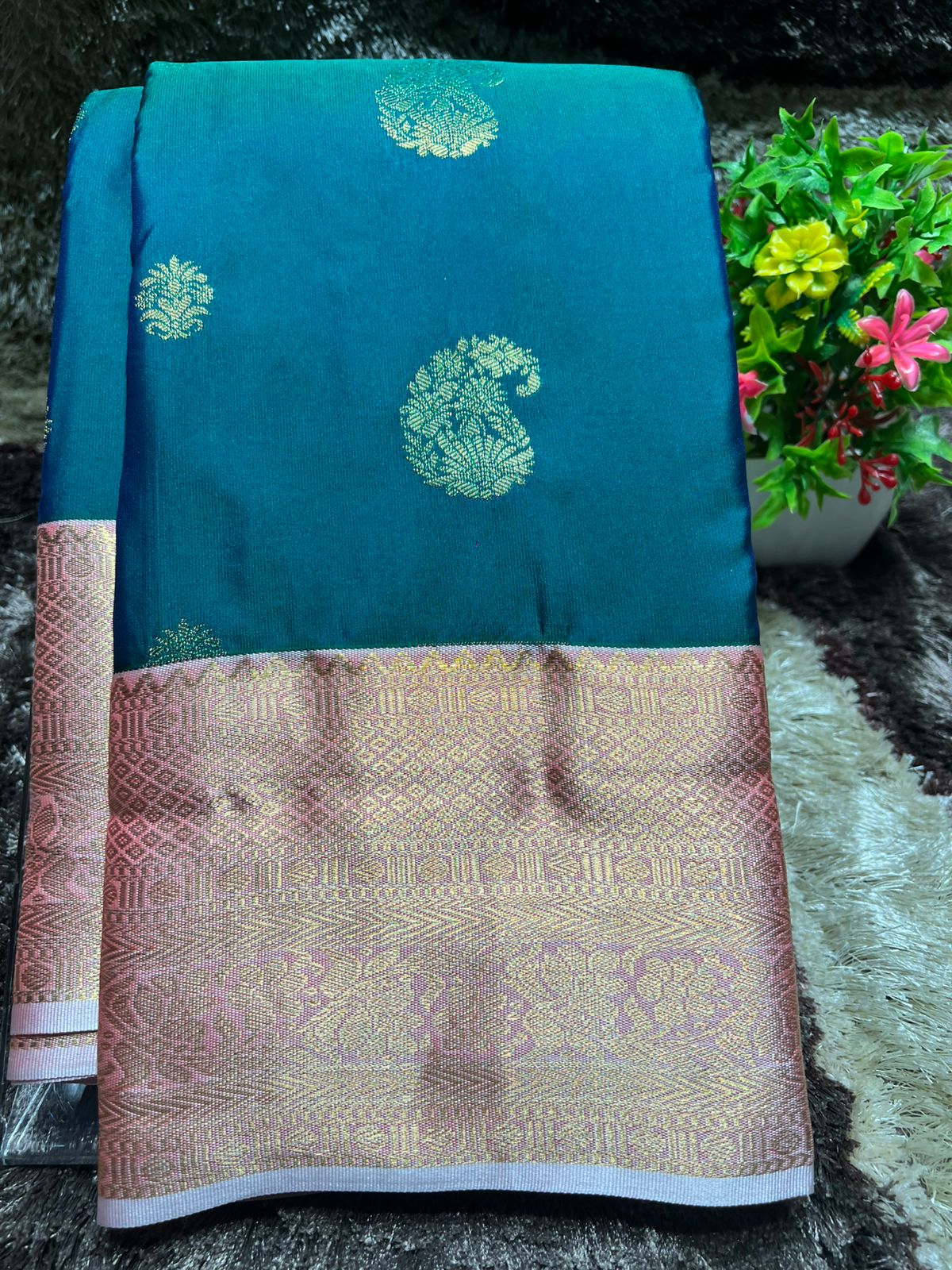Kanchi Mix Silk Saree