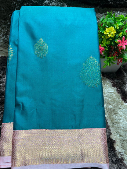 Kanchi Mix Silk Saree