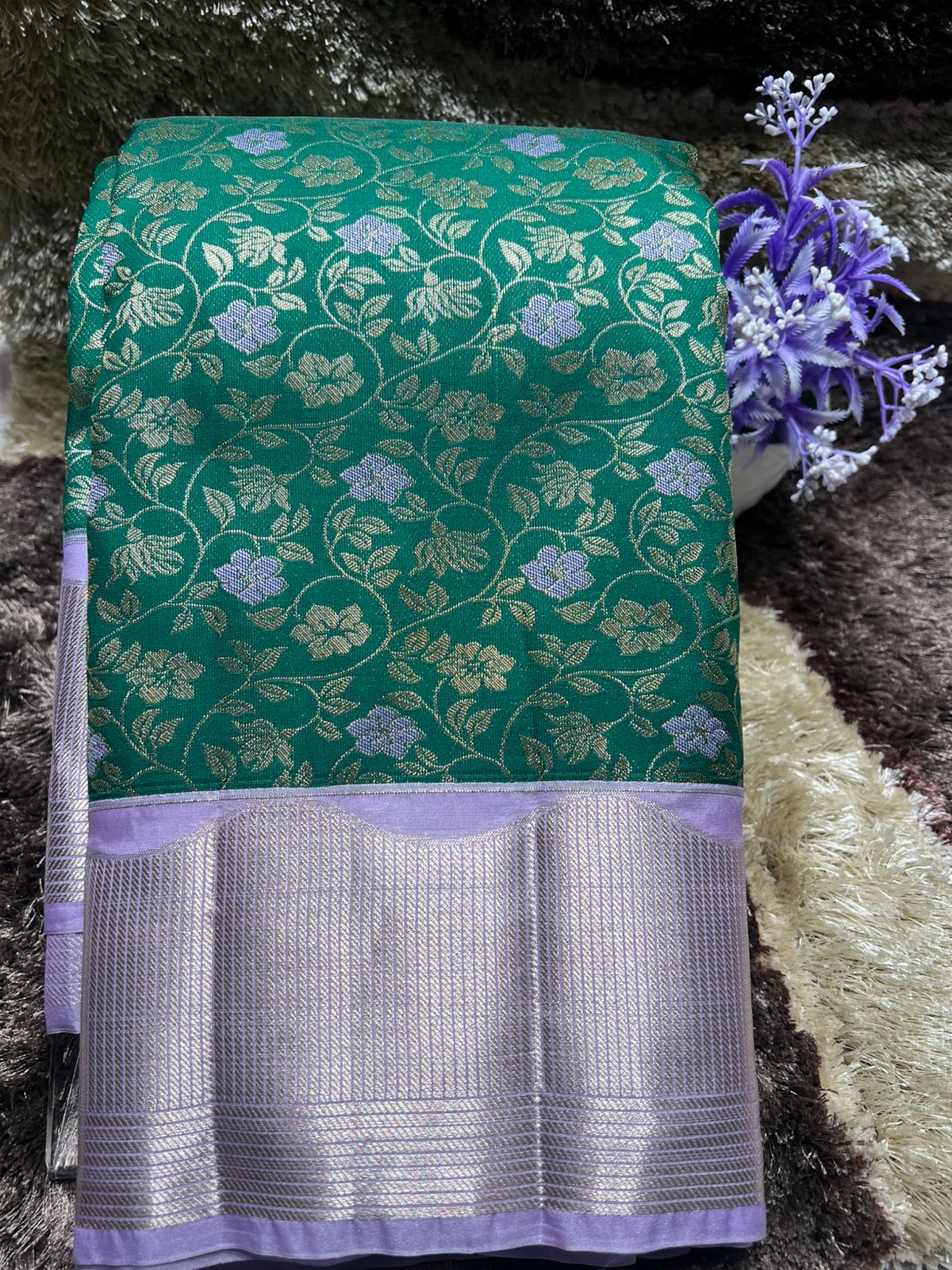 Kanchi Mix Silk Saree