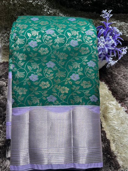 Kanchi Mix Silk Saree