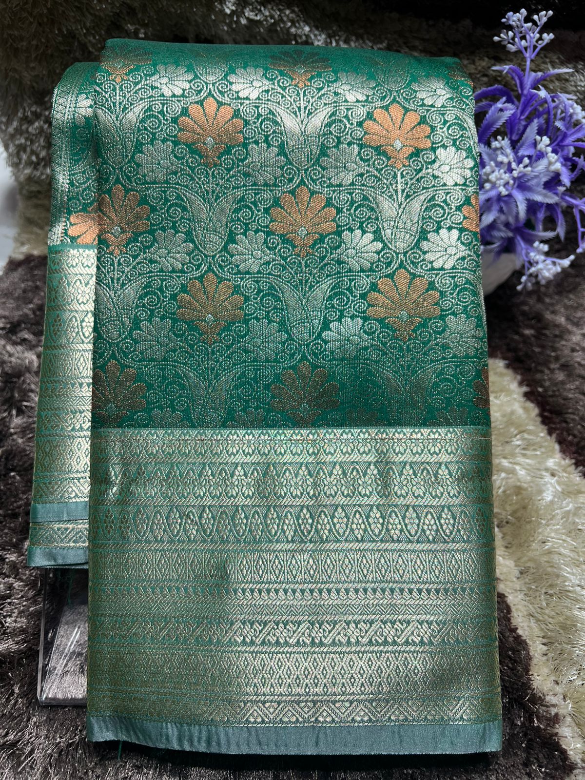 Kanchi Mix Silk Saree