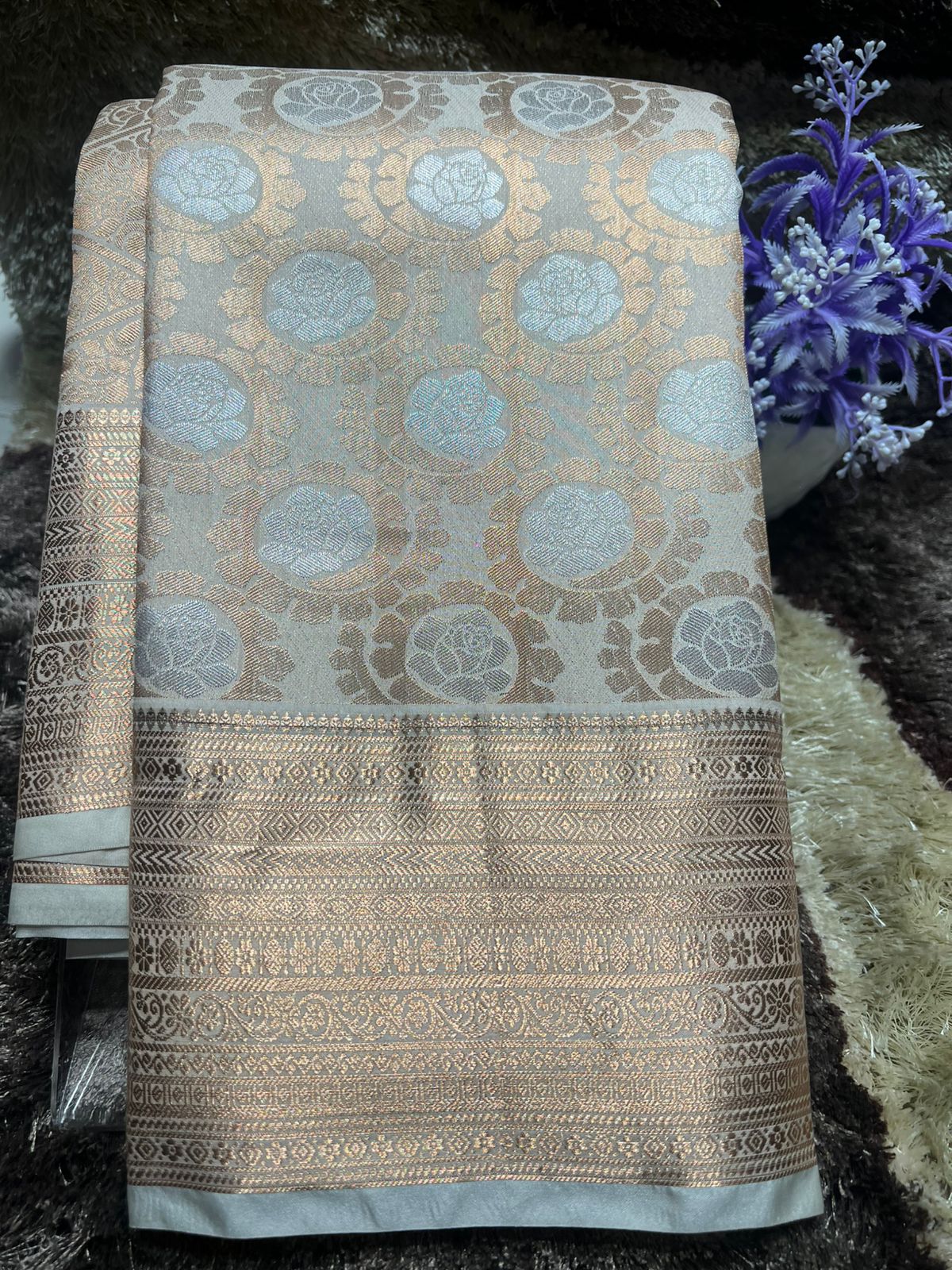 Kanchi Mix Silk Saree