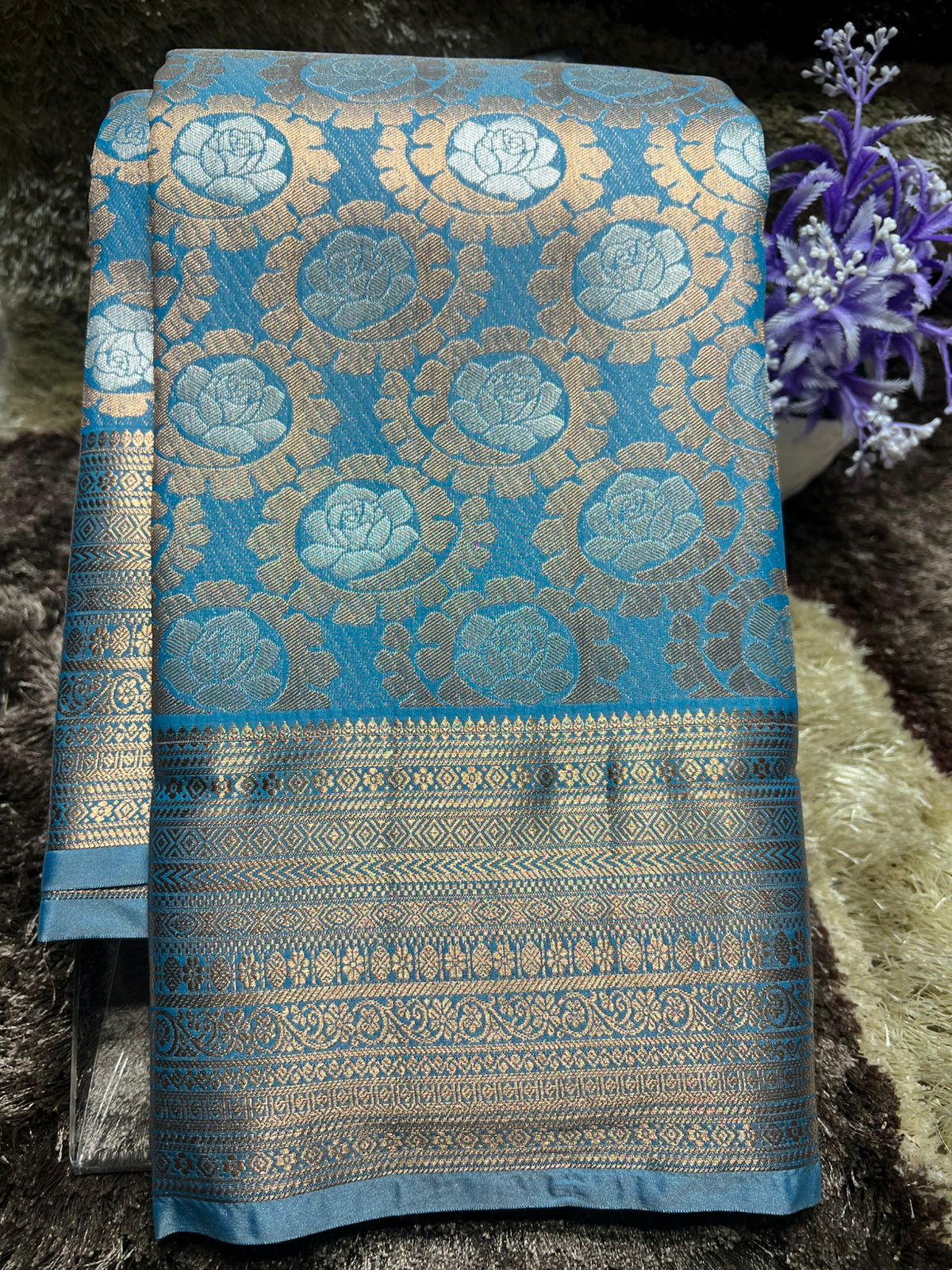 Kanchi Mix Silk Saree
