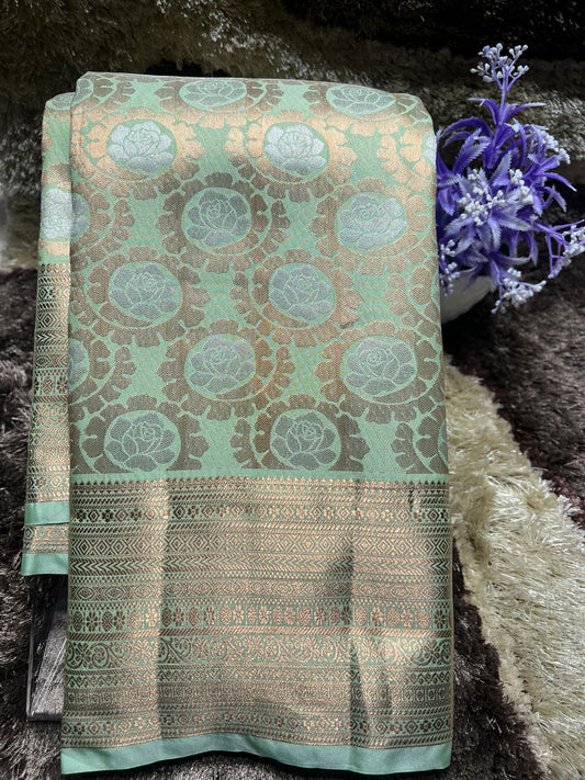 Kanchi Mix Silk Saree