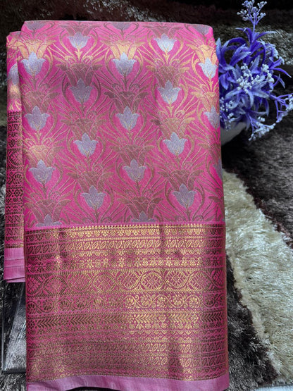 Kanchi Mix Silk Saree