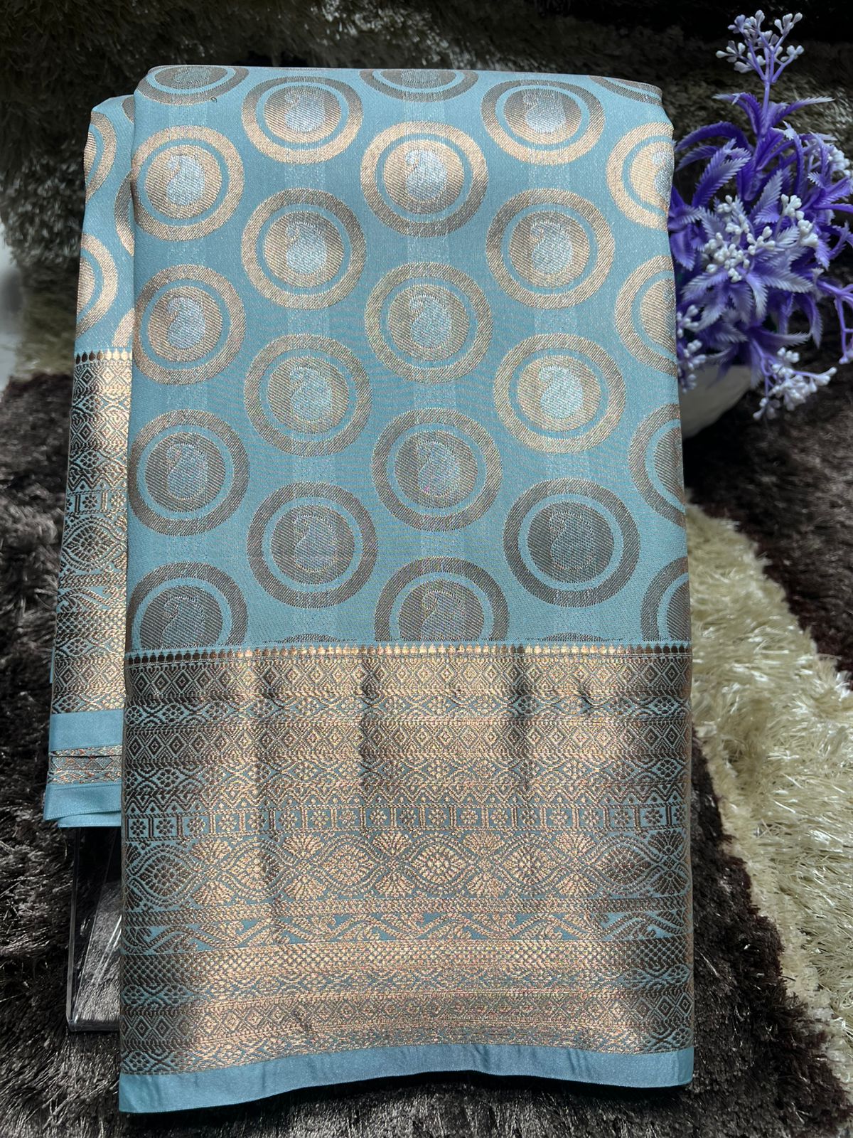 Kanchi Mix Silk Saree