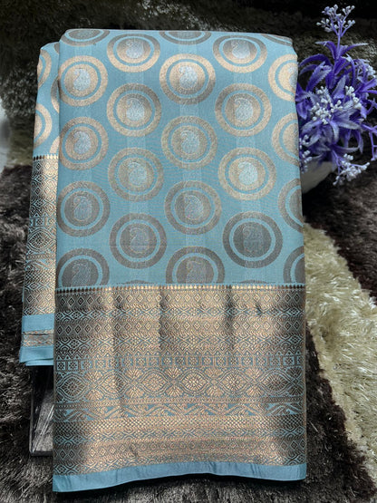 Kanchi Mix Silk Saree