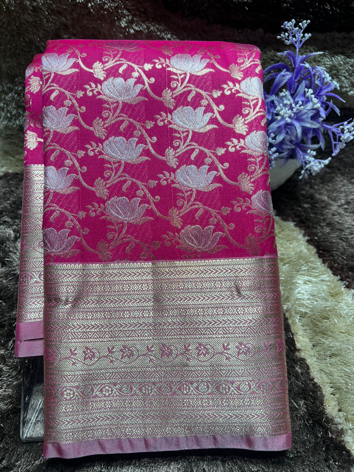 Kanchi Mix Silk Saree