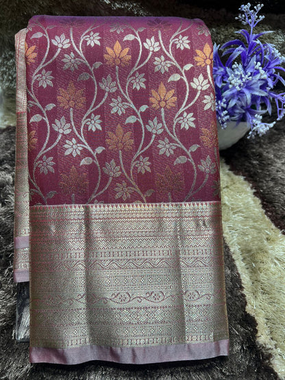 Kanchi Mix Silk Saree