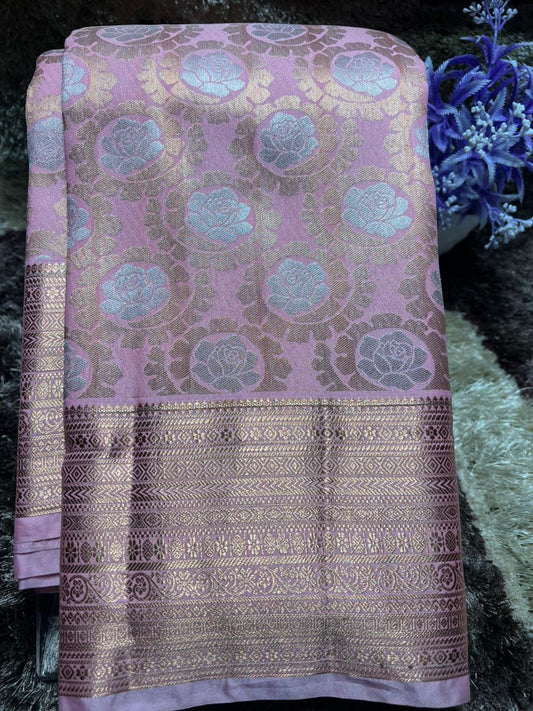 Kanchi Mix Silk Saree