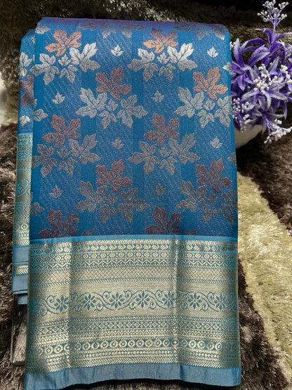 Kanchi Mix Silk Saree