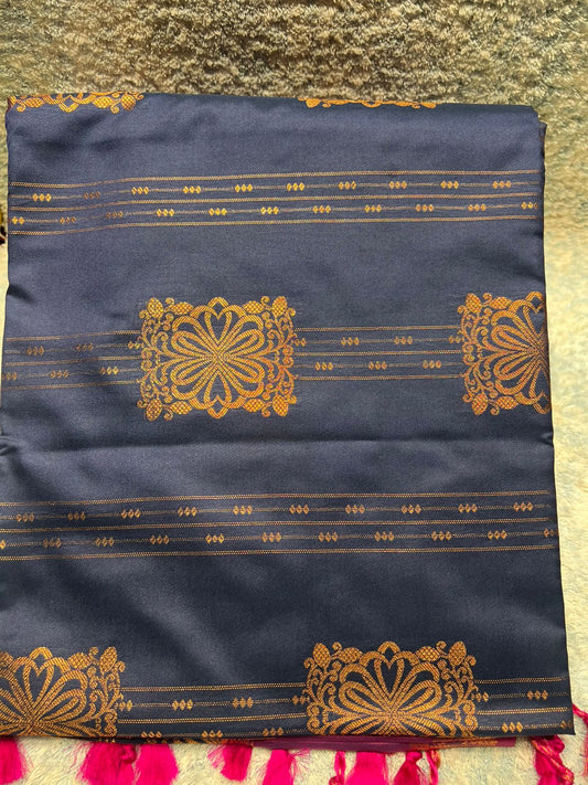 Kanchi Mix Silk Saree