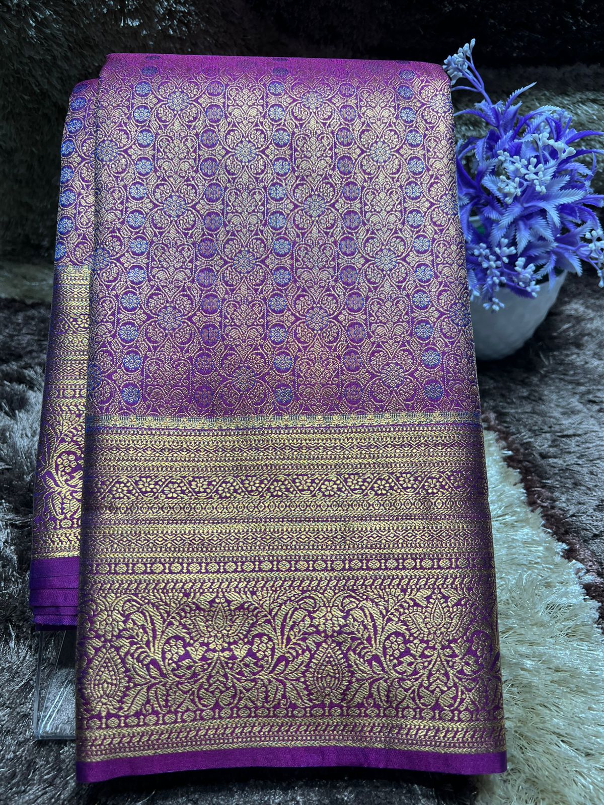 Kanchi Mix Silk Saree