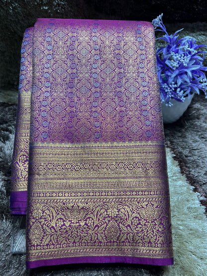 Kanchi Mix Silk Saree
