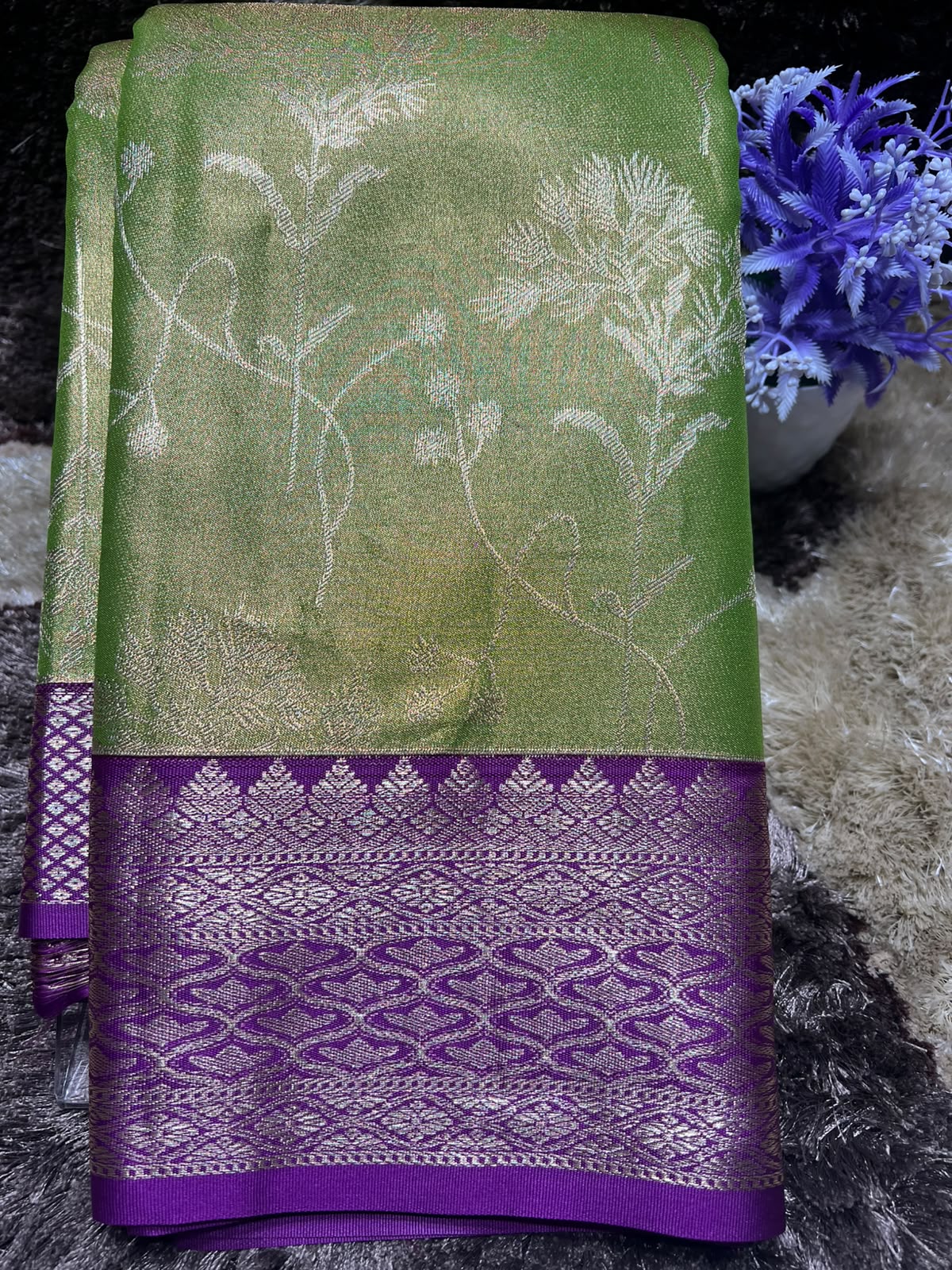 Kanchi Mix Silk Saree