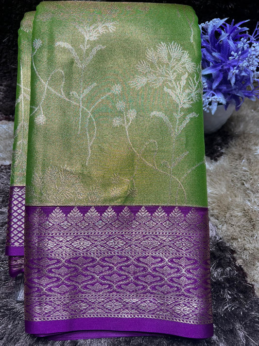Kanchi Mix Silk Saree
