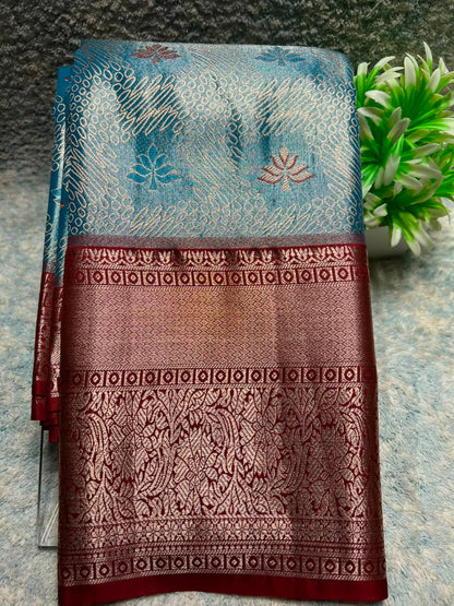 Kanchi Mix Silk Saree