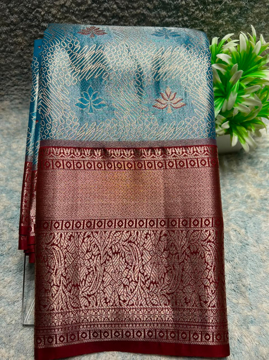 Kanchi Mix Silk Saree