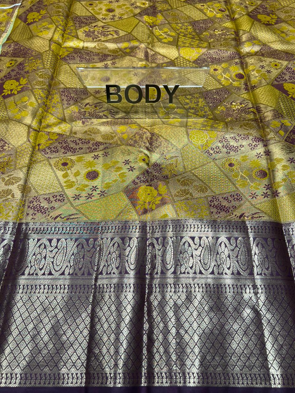 Kanchi Mix Silk Saree
