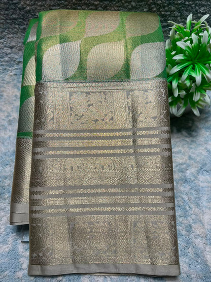 Kanchi Mix Silk Saree