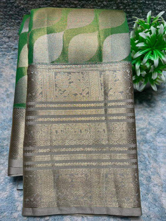 Kanchi Mix Silk Saree