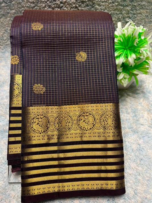 Kanchi Mix Silk Saree