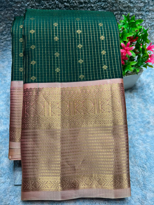 Kanchi Mix Silk Saree