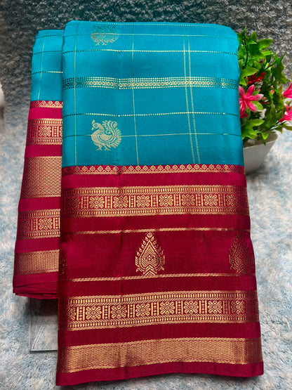 Kanchi Mix Silk Saree