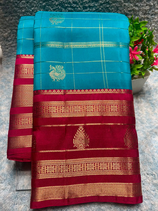 Kanchi Mix Silk Saree