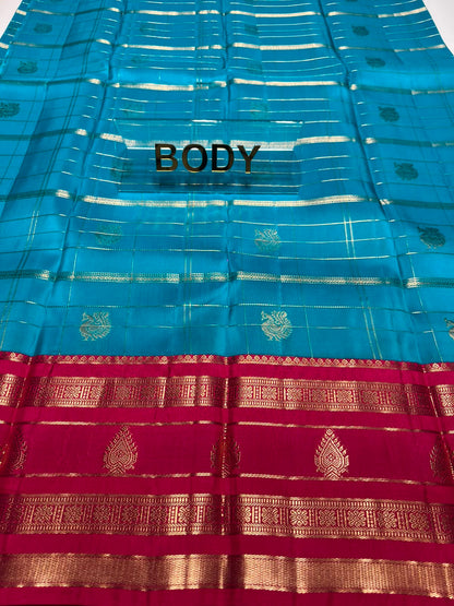 Kanchi Mix Silk Saree