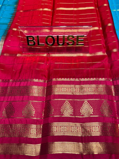 Kanchi Mix Silk Saree