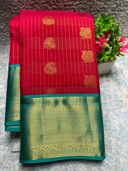 Kanchi Mix Silk Saree