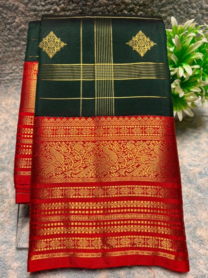 Kanchi Mix Silk Saree