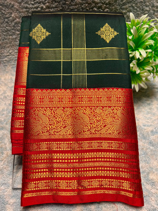 Kanchi Mix Silk Saree