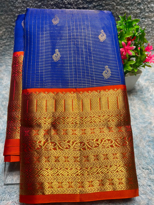 Kanchi Mix Silk Saree