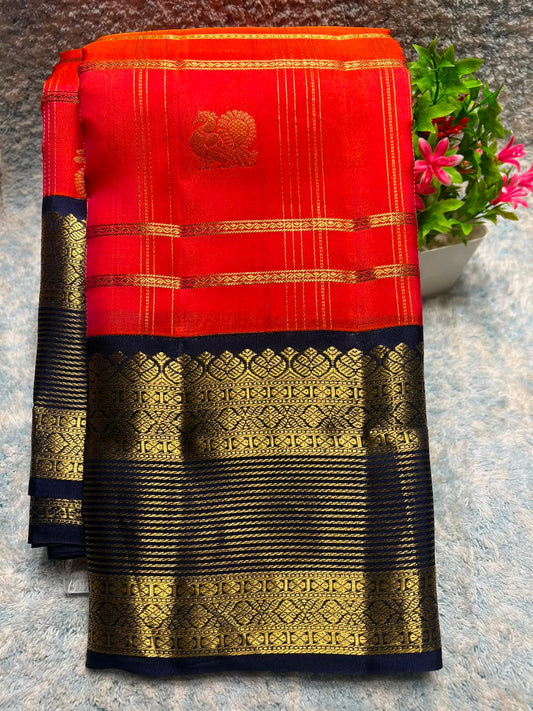 Kanchi Mix Silk Saree