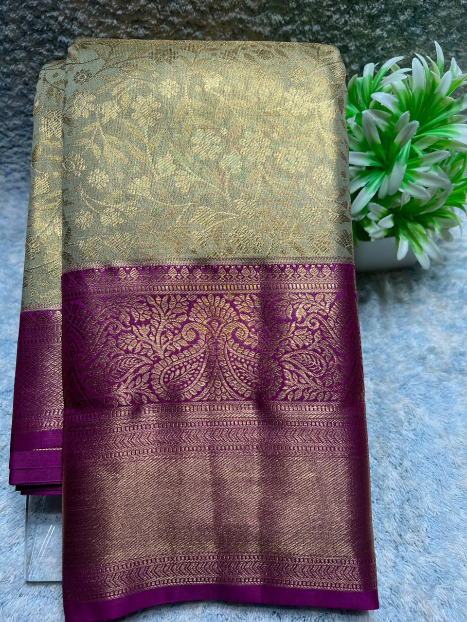 Kanchi Mix Silk Saree