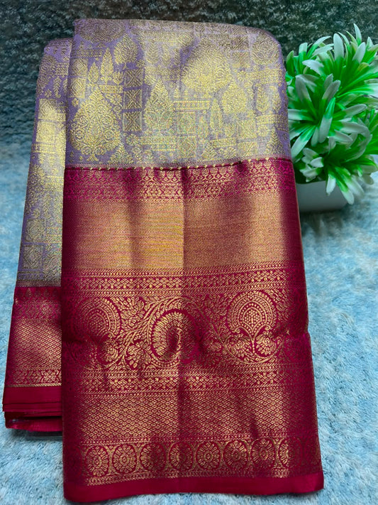 Kanchi Mix Silk Saree