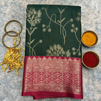 Kanchi Mix Silk Saree