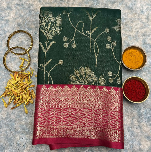 Kanchi Mix Silk Saree