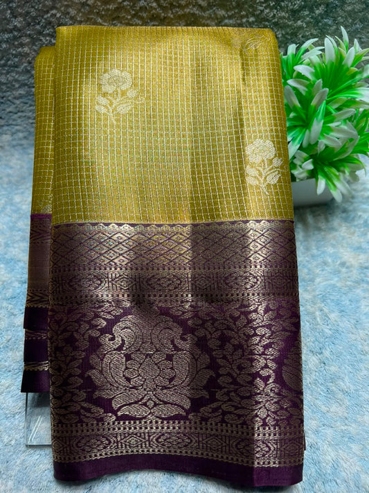 Kanchi Mix Silk Saree