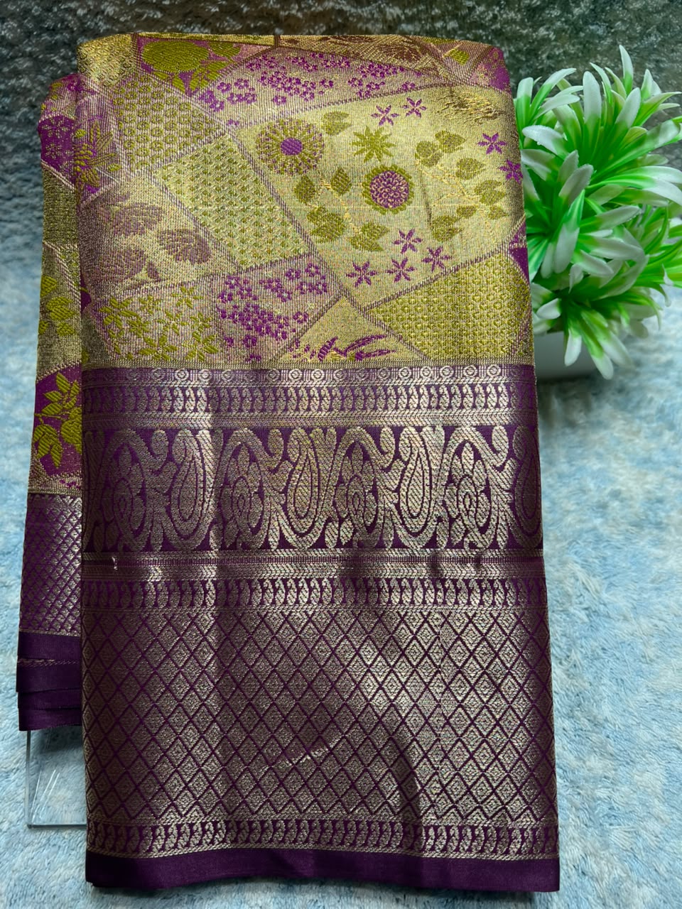 Kanchi Mix Silk Saree